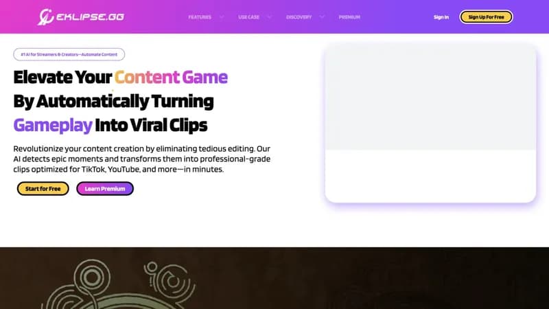 Eklipse screenshot