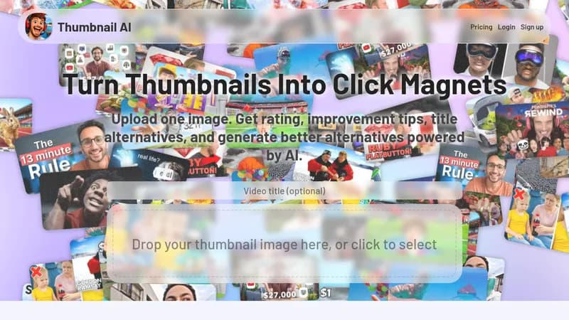 thumbnail ai website