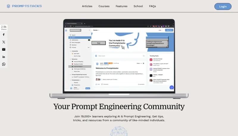Promptstacks screenshot