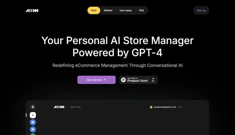 AI Store Manager screenshot