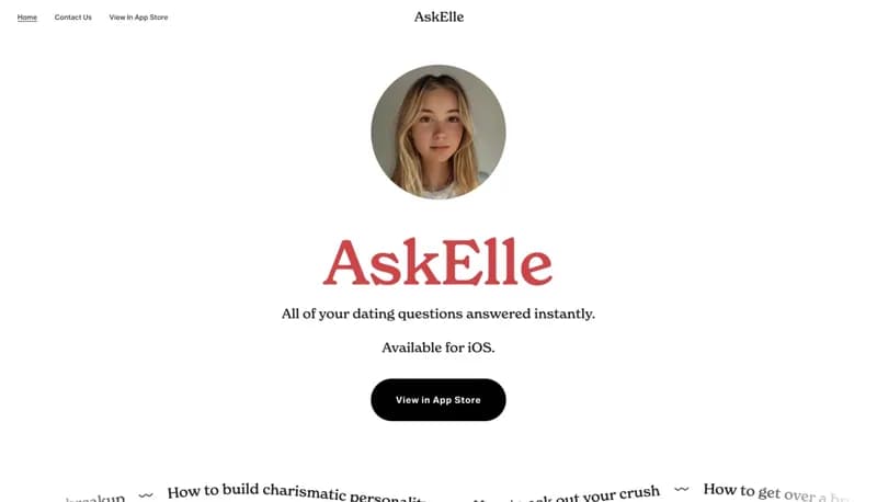 AskElle screenshot