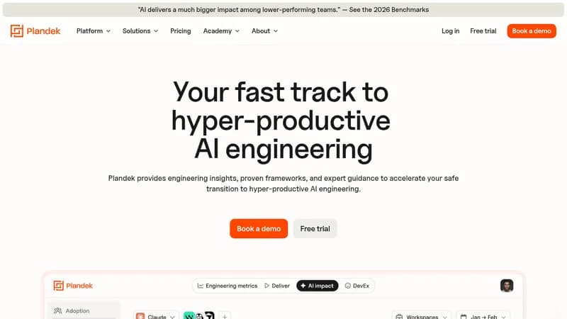 plandek website