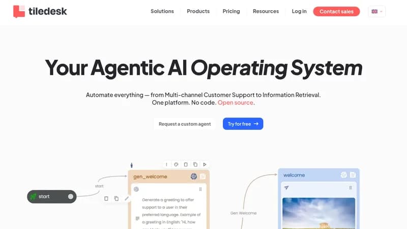 tiledesk website