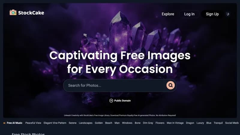 StockCake screenshot