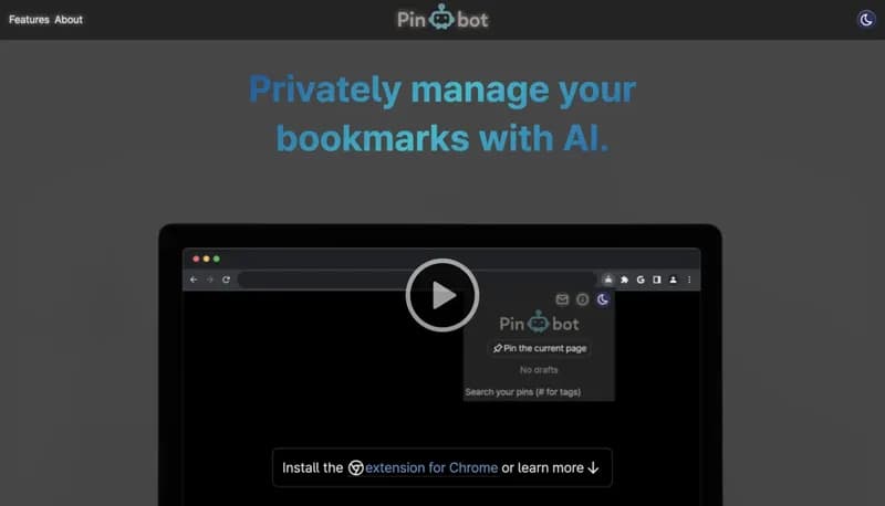 Pinbot screenshot