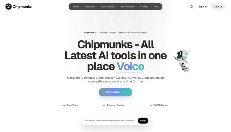 Chipmunks AI screenshot