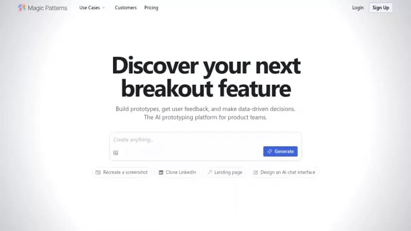 Magic Patterns screenshot