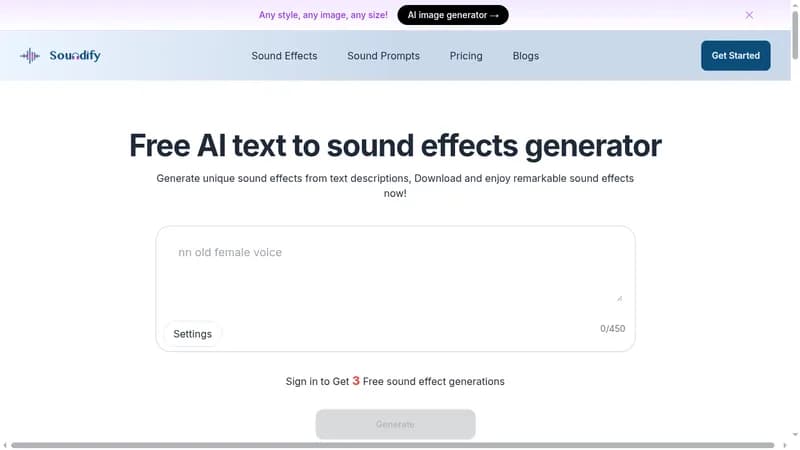 soundify website