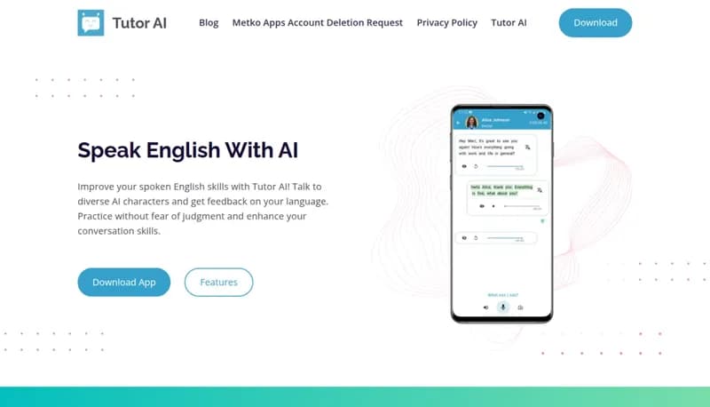 Tutor AI screenshot