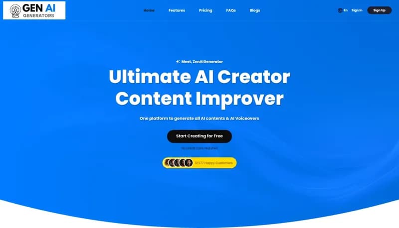Zen AI Generator screenshot