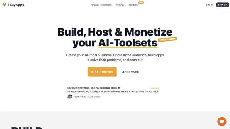 FoxyApps screenshot