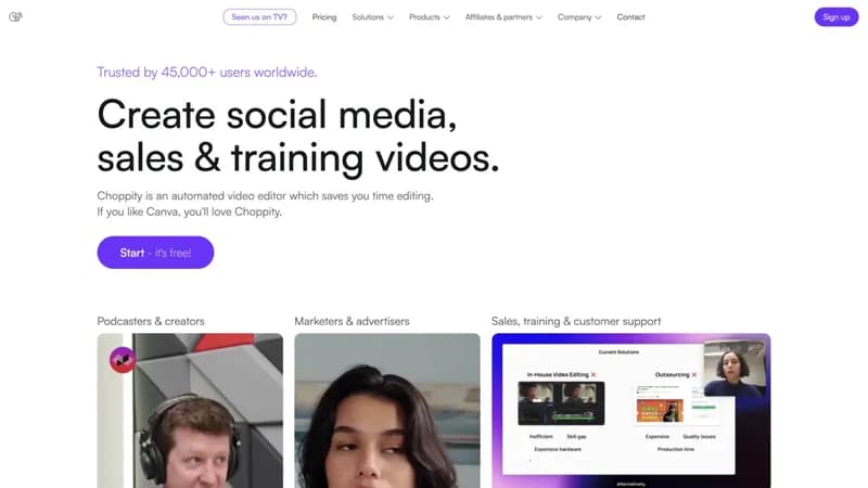 Choppity screenshot