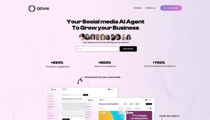Qovai screenshot