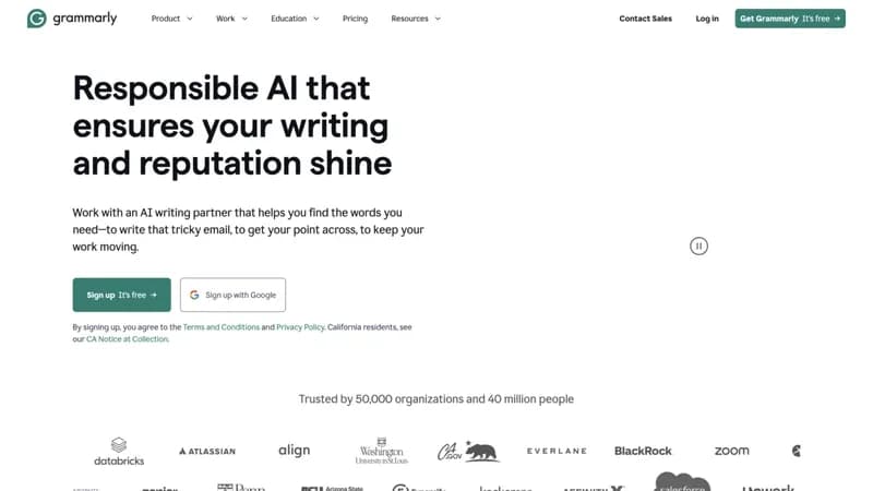 Grammarly screenshot