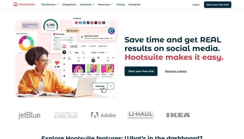 Hootsuite screenshot