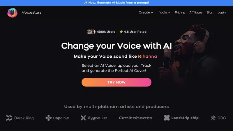 voicestars website