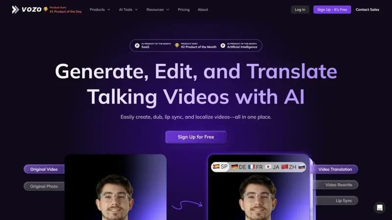 Vozo screenshot