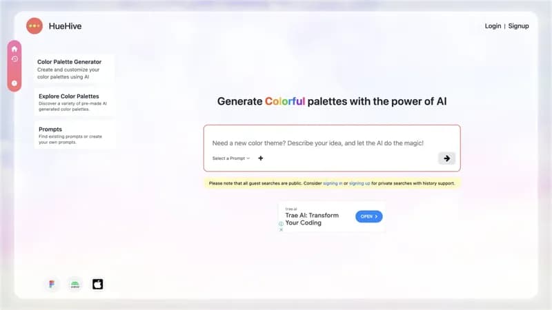 HueHive screenshot