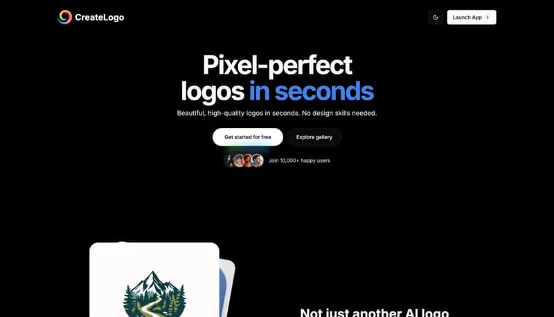 CreateLogo screenshot