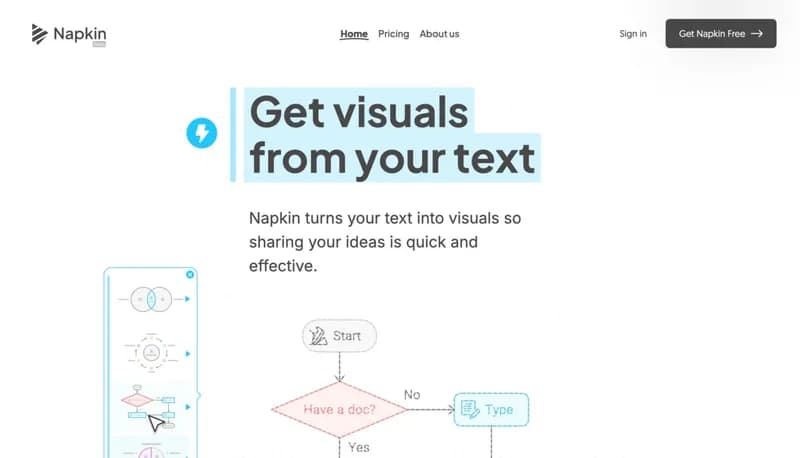 Napkin AI screenshot