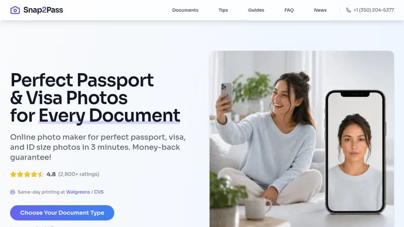 snap2pass website