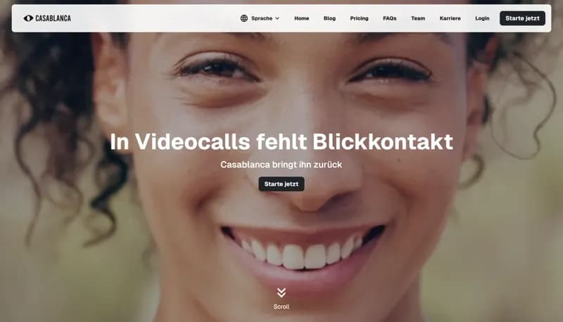 Casablanca.ai screenshot