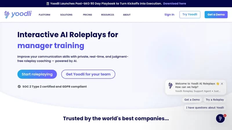 yoodli website