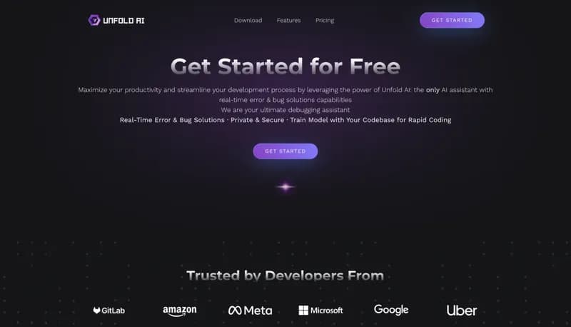 Unfold AI screenshot
