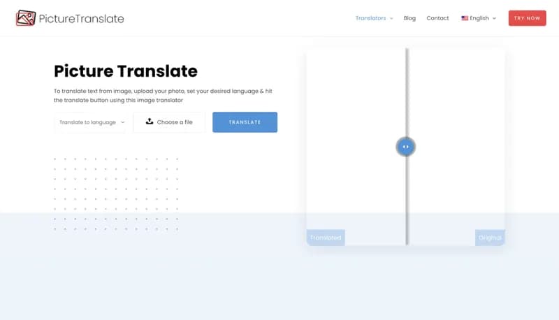 Picture Translate screenshot
