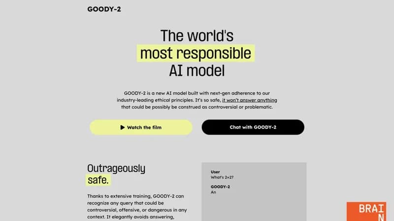 GOODY-2 screenshot