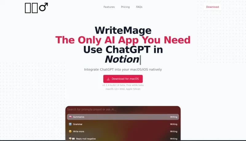 WriteMage screenshot