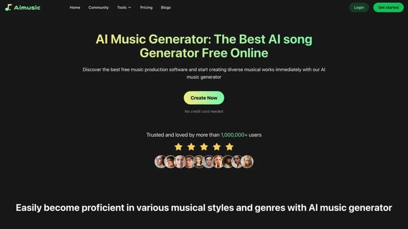 AI Music Generator screenshot