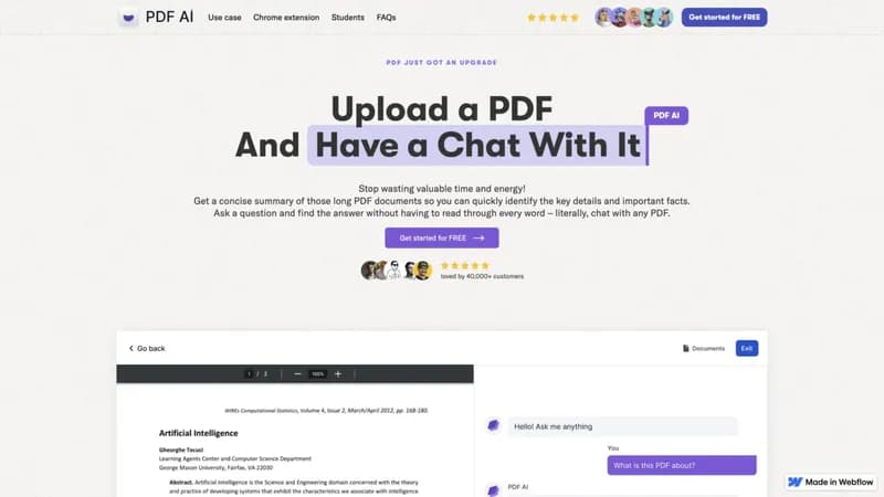 PDF AI screenshot