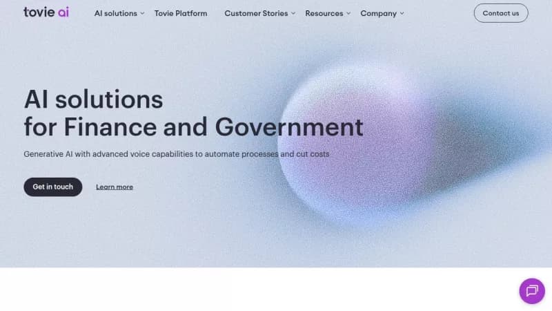 Tovie AI screenshot
