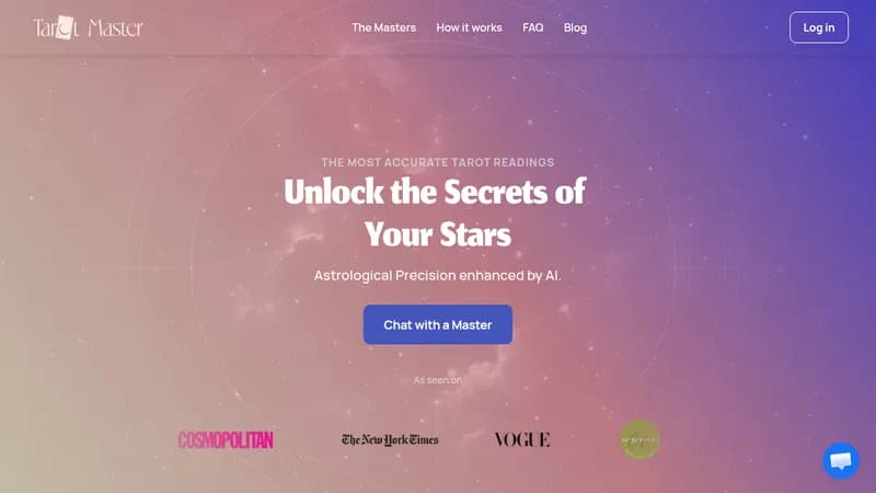 tarot master website