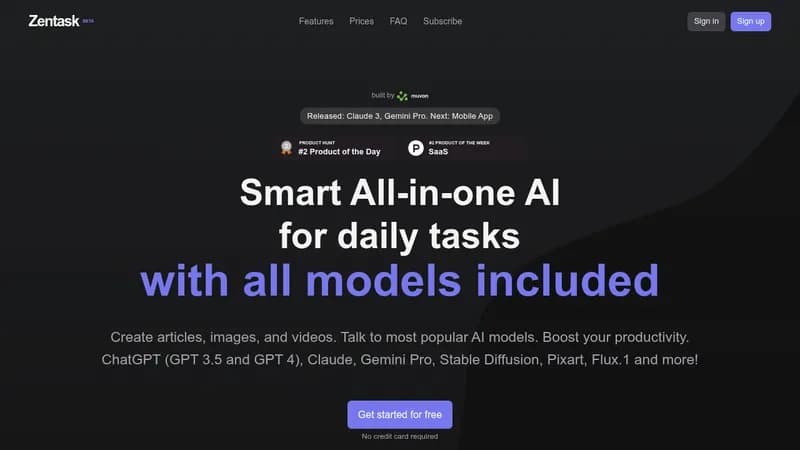 zentask website