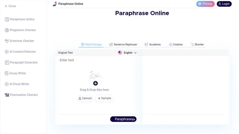 paraphrase online website