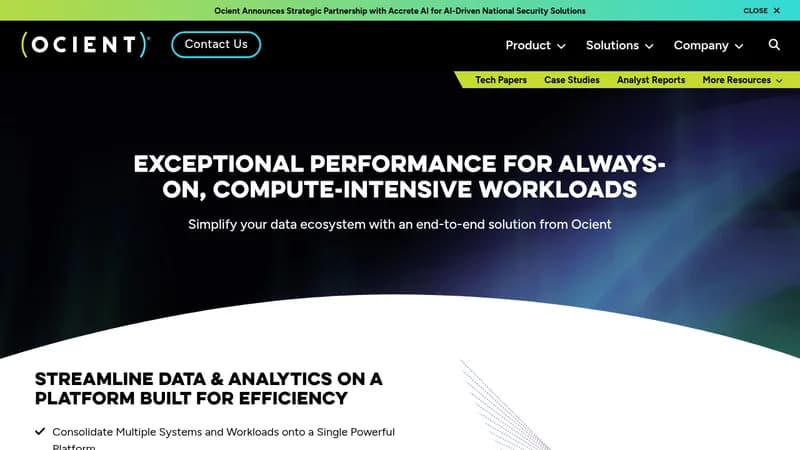 ocient website