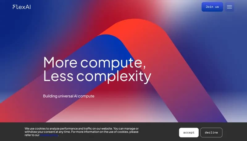 FlexAI screenshot