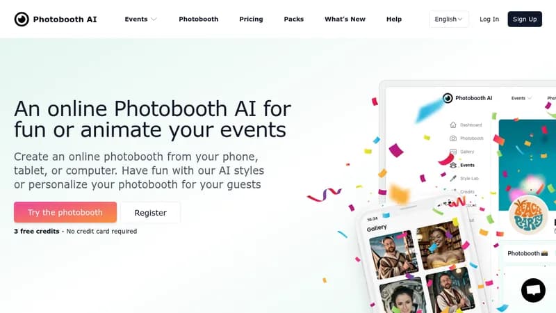 photobooth ai website