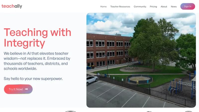 teachally website