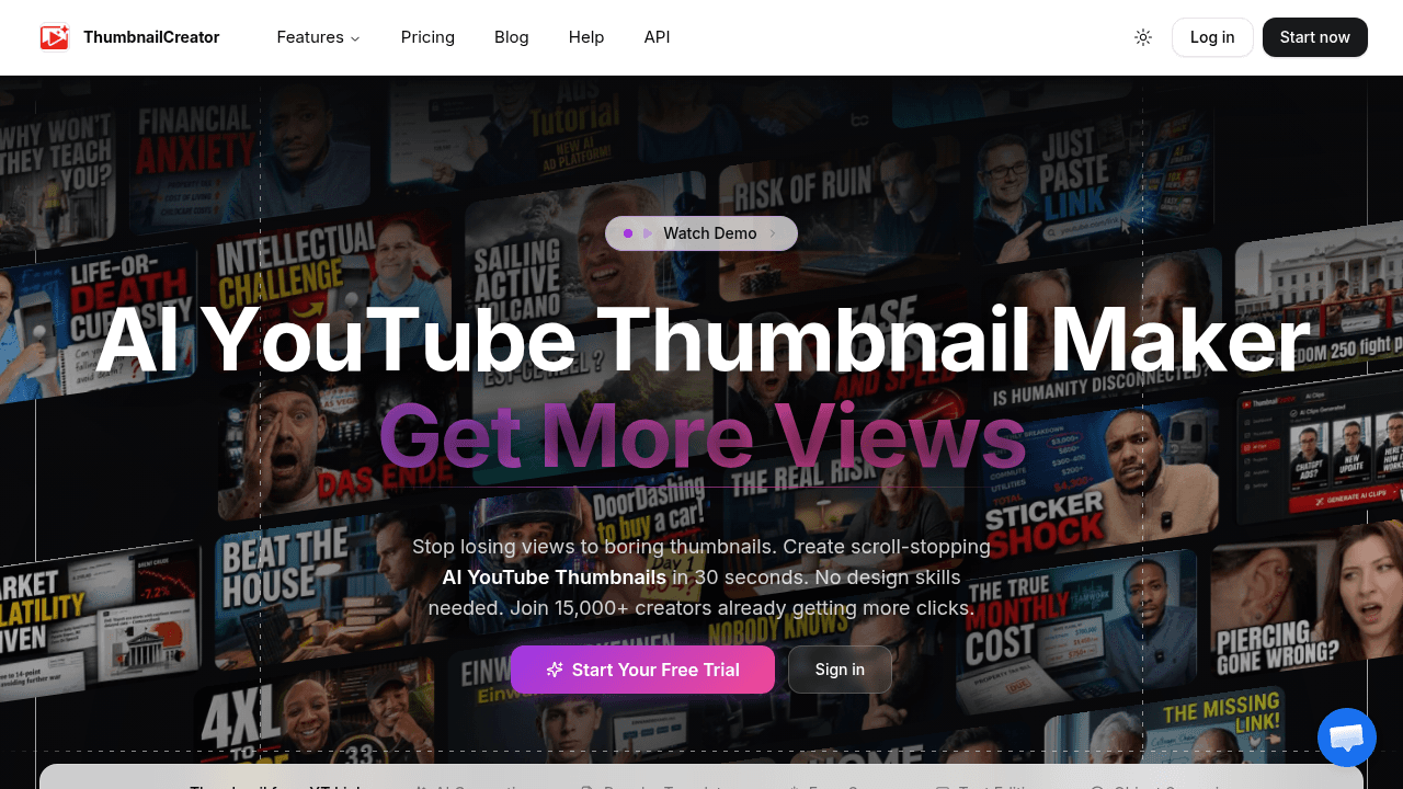 thumbnailcreator website