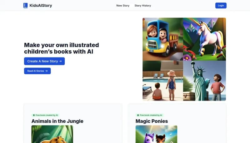 Kids AI Story screenshot