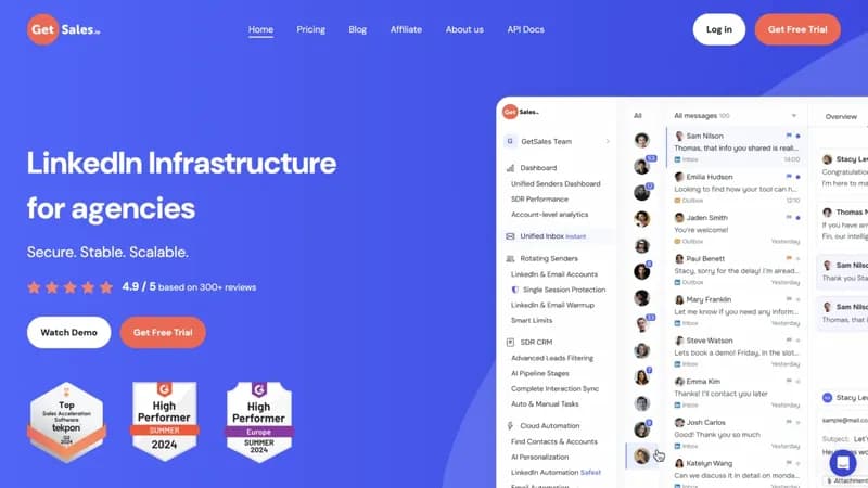GetSales.io screenshot