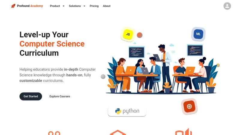 profound academy website