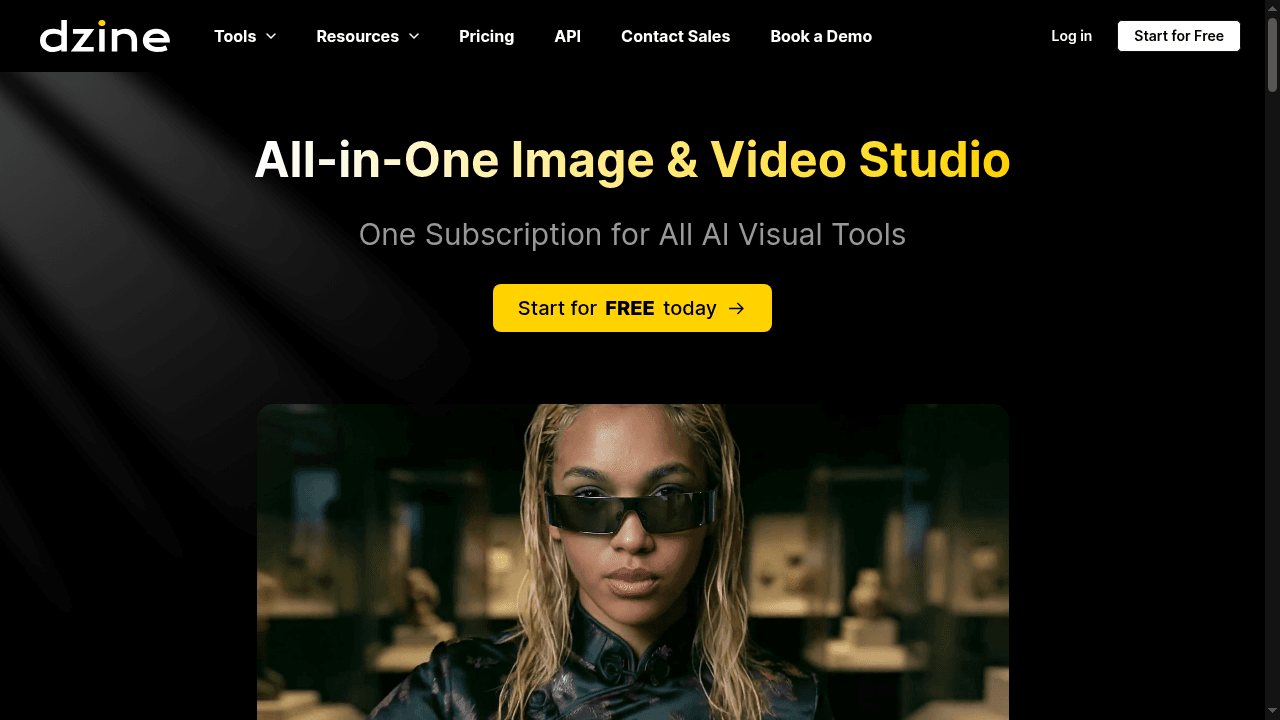 dzine website