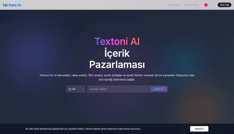Textoni AI screenshot