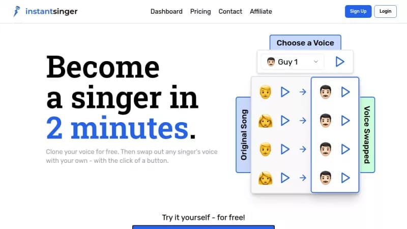 Instant Singer screenshot
