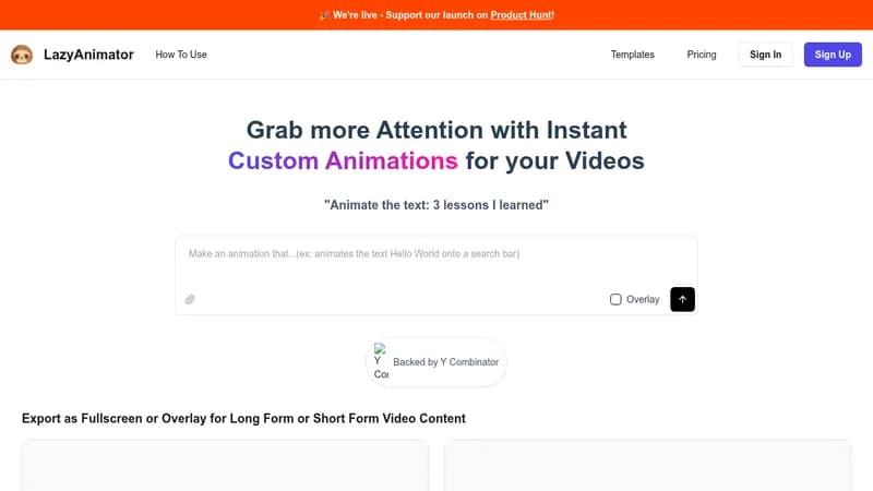 lazyanimator website