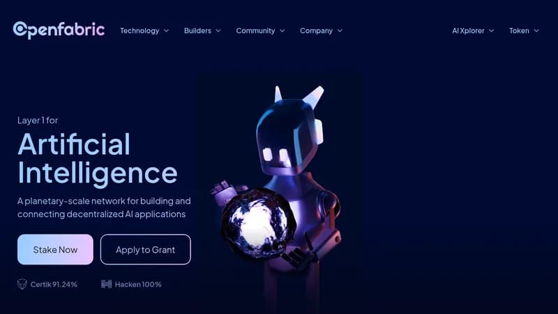 openfabric ai website